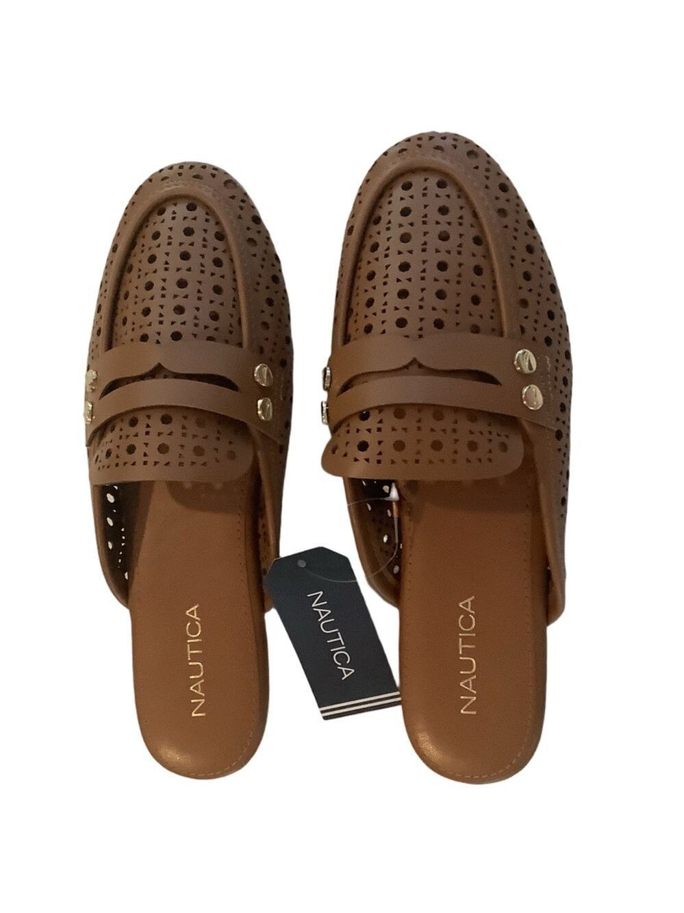 Nautica Aurea Cognac Women’s Flats Size 7.5 New
